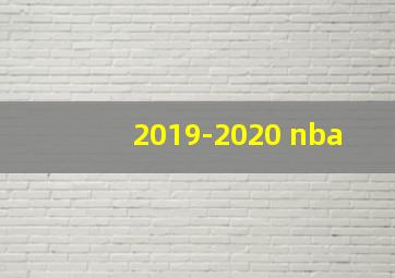 2019-2020 nba